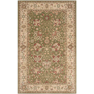 Tapis oriental en laine touffeté à la main Dunbar
