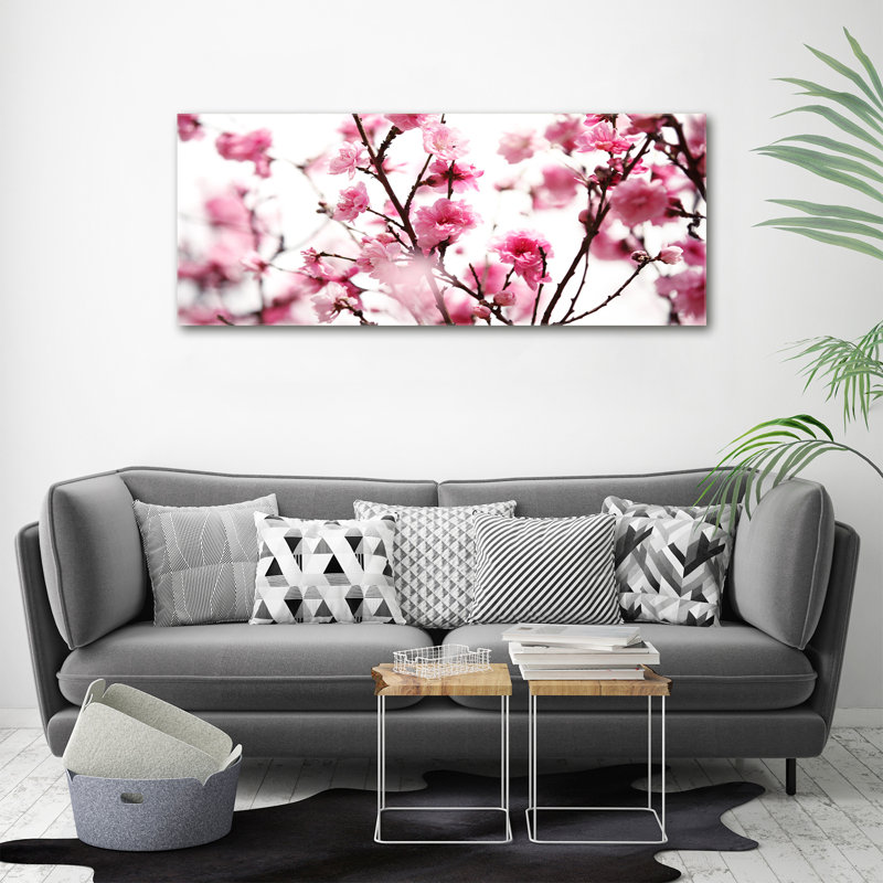Plum Blossom - Wrapped Canvas Print