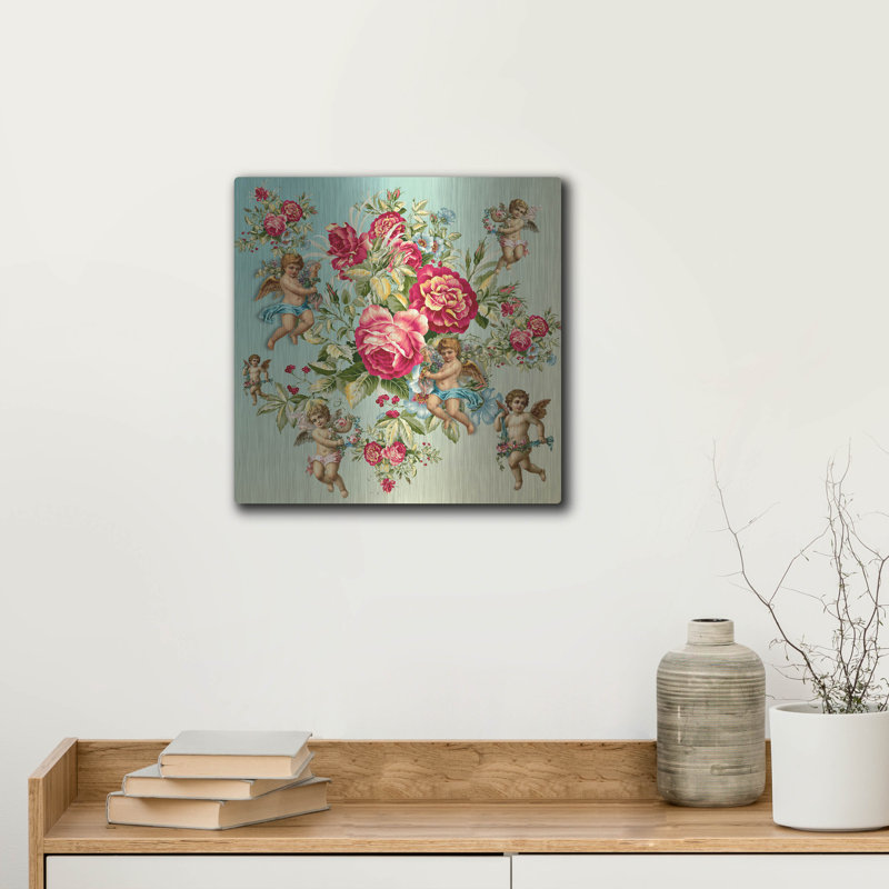 "Roses 2" par Mark Ashkenazi, H 12 po x l 12 po