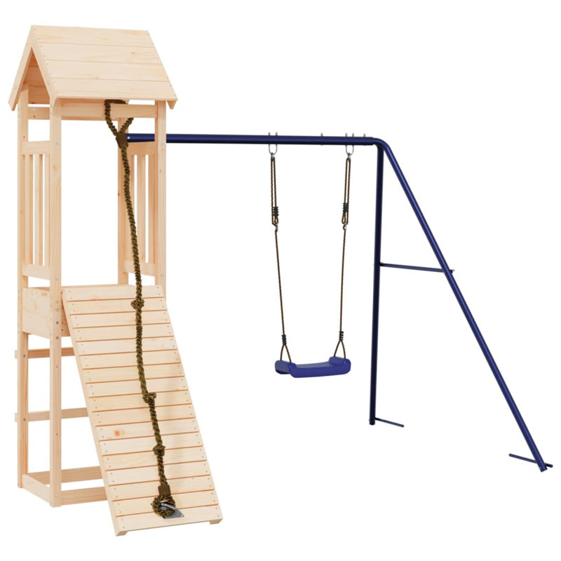 Gauna Freeport Park Swing Set with 1 Swing(s), Brown
