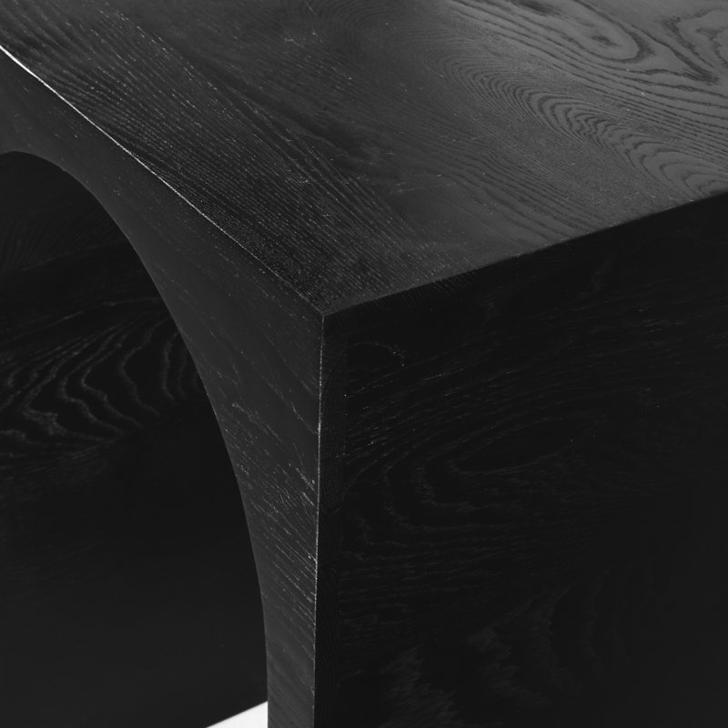 Console de 60 po June, Noir