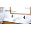 Single Hole Bathroom Faucet with Drain Assembly-86634265