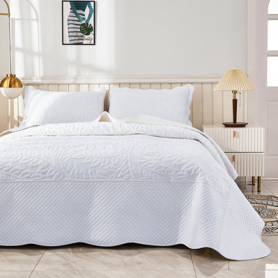 Ensemble de couvre-lit surdimensionné 100% coton 3 pièces MarCielo