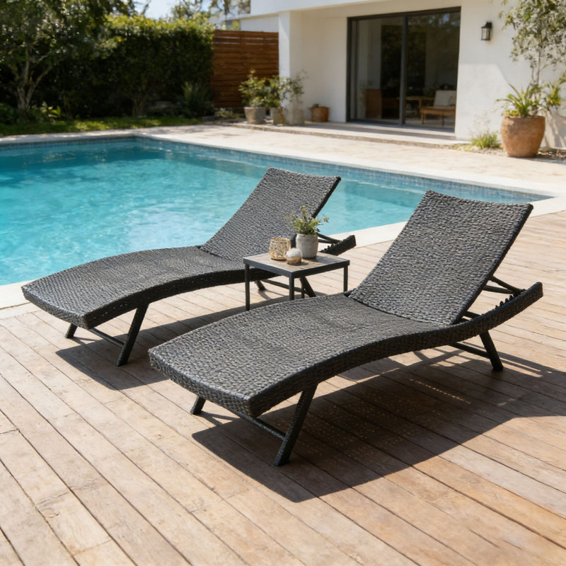 WICKER CHAISE, 2