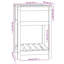 Aalap Wood Raised Garden Bed-1019041434-1019041431