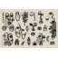 Traces of faces 57 - impression sur toile tendue-578814937
