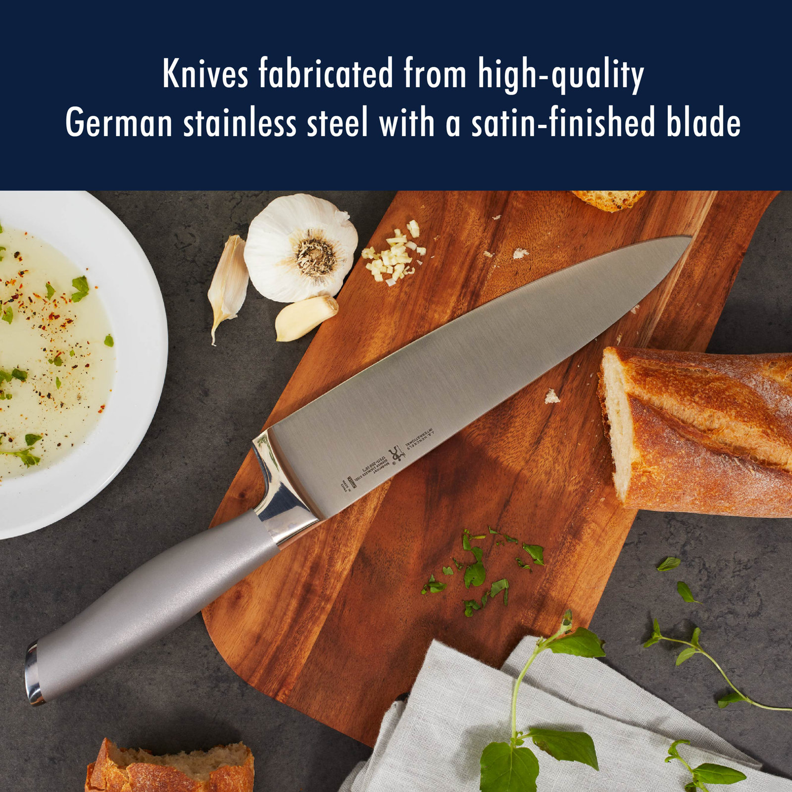 HENCKELS Modernist 6-Piece Studio Knife Block Set