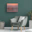 Art mural sur toile tendue - Anna Cseresnjes, art mural «Sunset Sunset» pour le salon, la chambre à coucher ou le bureau - 14 x 19-22372567