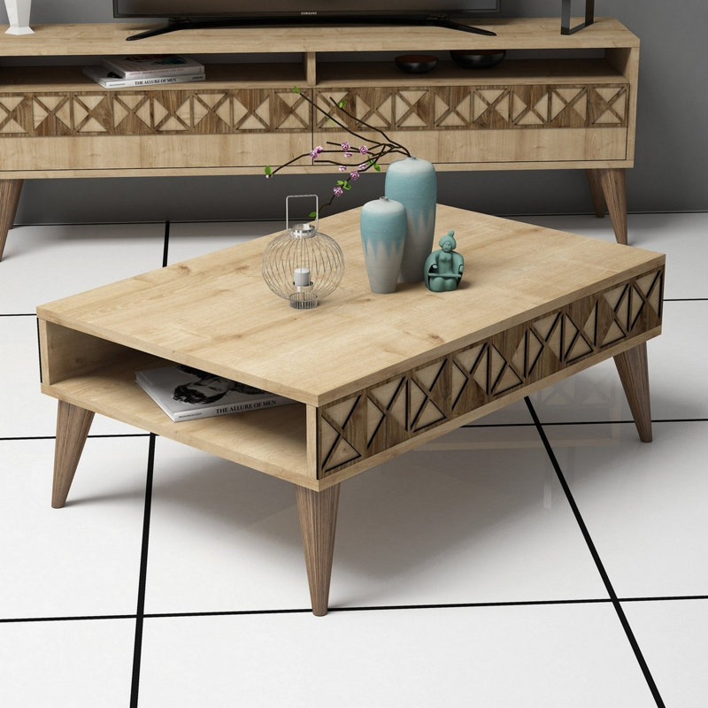Table basse avec rangement Knightsen