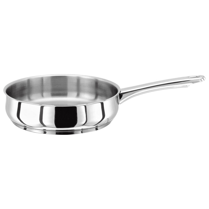 Stellar 1000 18/10 Stainless Steel Frying Pan, 24cm