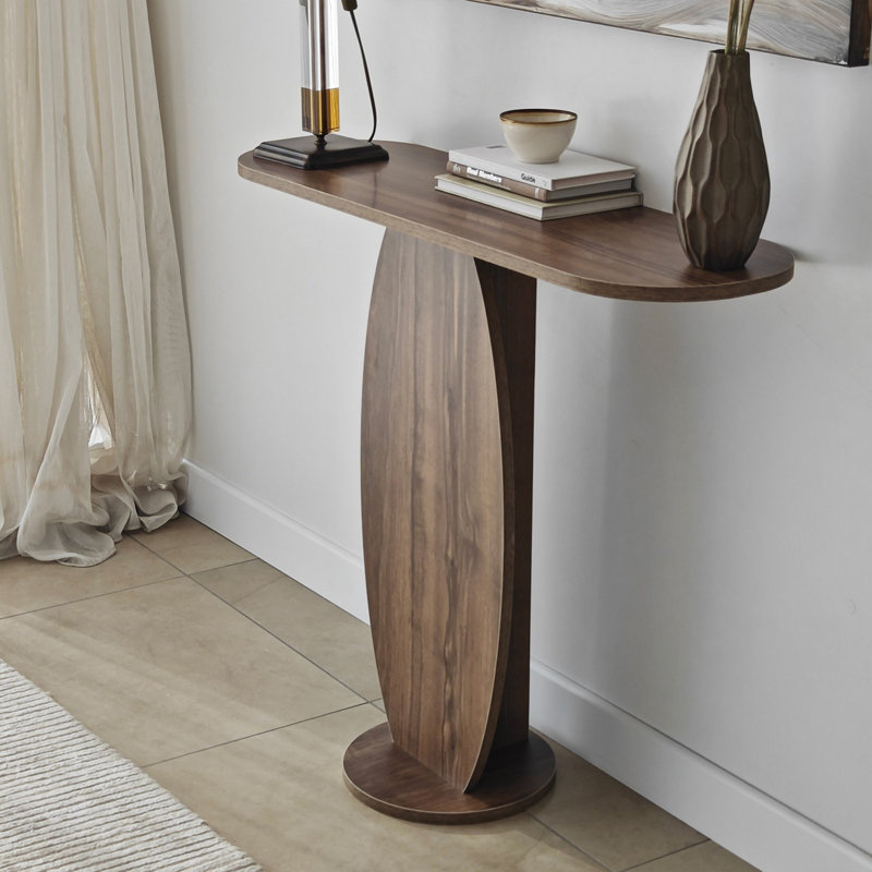 Oded 81cm Console Table, Walnut