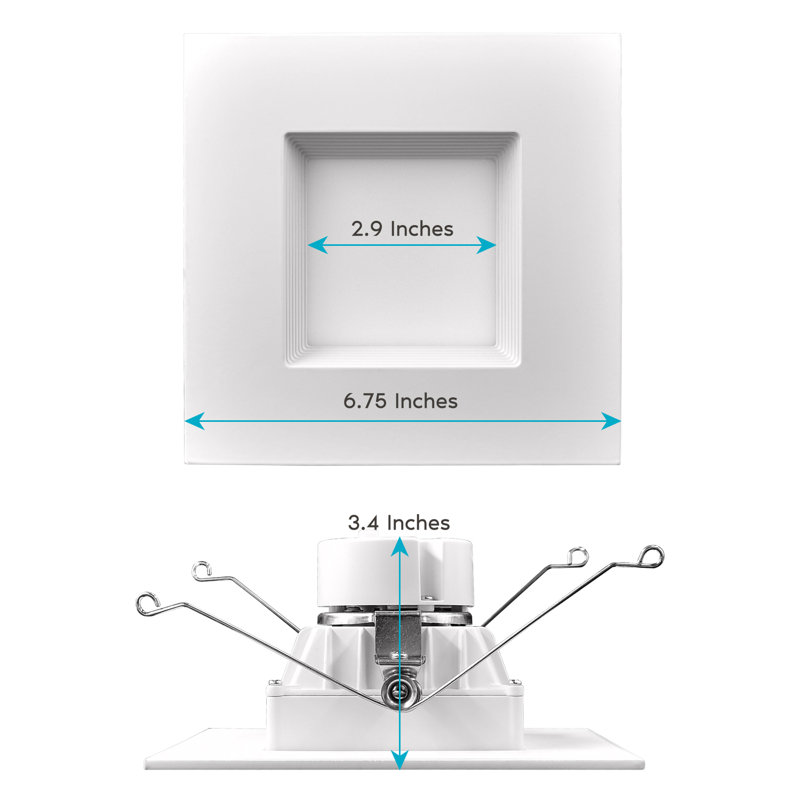 5"/6" Selectable CCT LED Retrofit Recessed Can Light