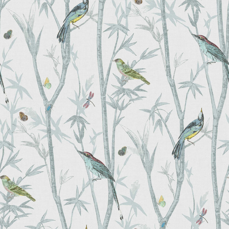 Wallpaper Double Roll, Duck Egg