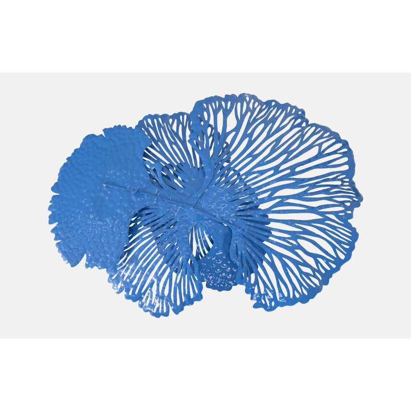 Flower Wall Décor, Blue