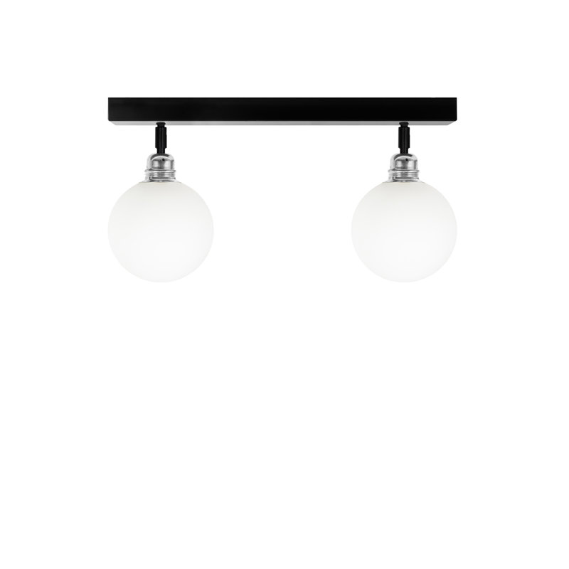 Ruithero 48cm 2 -Light Track Kit, Nickel/Black