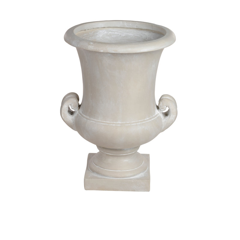 Armenta Planter, 21" H x 16" W x 16" D, Taupe