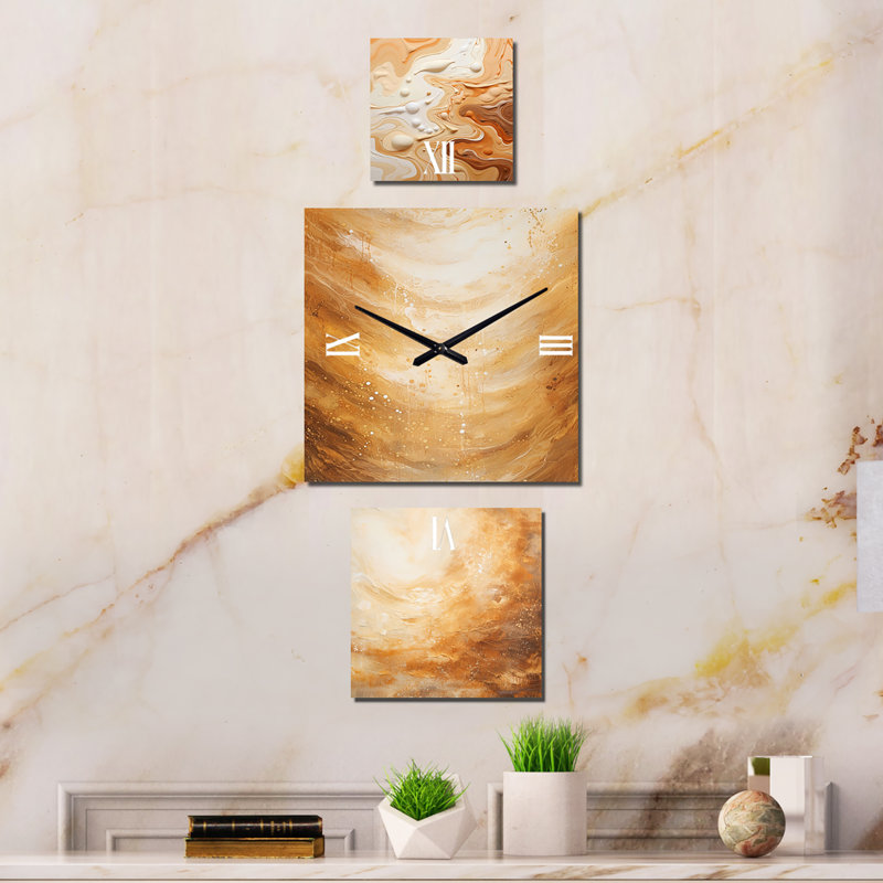Julchen Metal Wall Clock