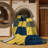 Machine Washable Checkered Gray Area Rug