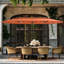 Rectangular Lighted Market Parasol-91500333-91500334