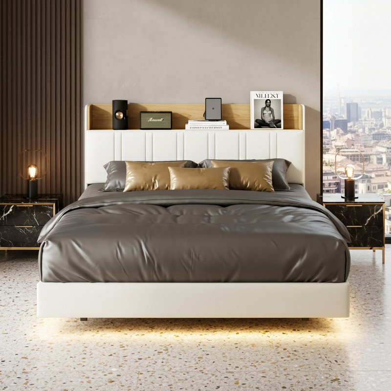 Upholstered Bed, European Kingsize (160 x 200 cm)
