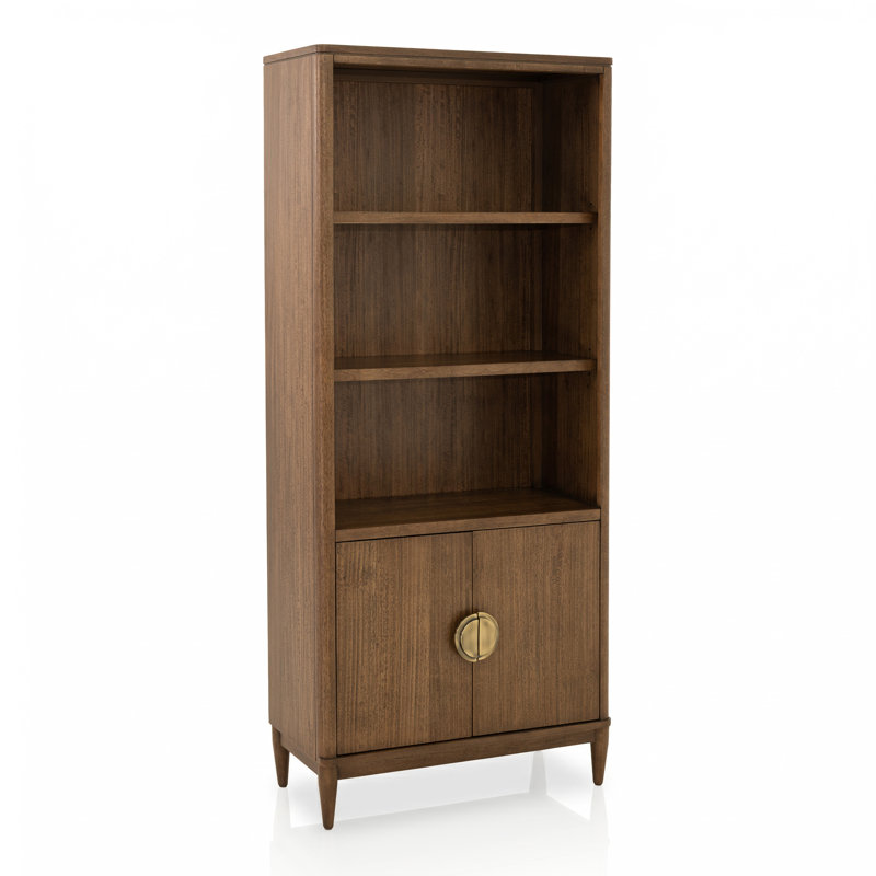 Bibliothèque ajustable en bois massif Bugrane