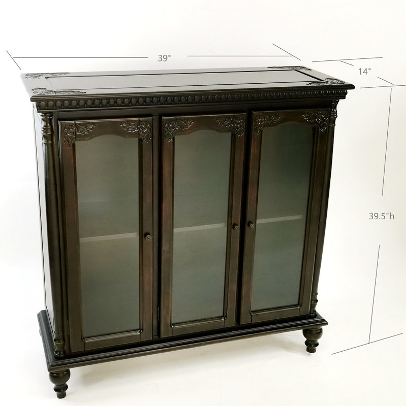 Georgetta Accent Cabinet, Mahogany
