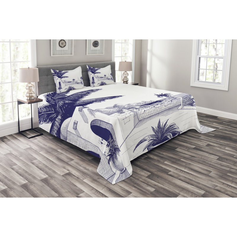 Aeronwy Bedspread, 220 x 264 cm