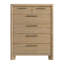 Tan 6-Drawer Chest