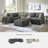Edenfield Upholstered U-Shaped Sectional-87462783-82261096