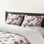 Housse de couette pour grand lit - Fleur de cerisier, coton, floral, attaches intérieures, literie lavable à la machine pour un imprimé floral à 100%, couette surdimensionnée, facile à nettoyer