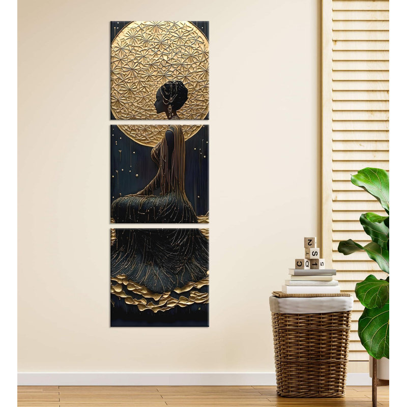 Peinture décorative sur toile