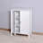 Bathroom Floor Storage Cabinet With Double Door Adjustable Shelves
