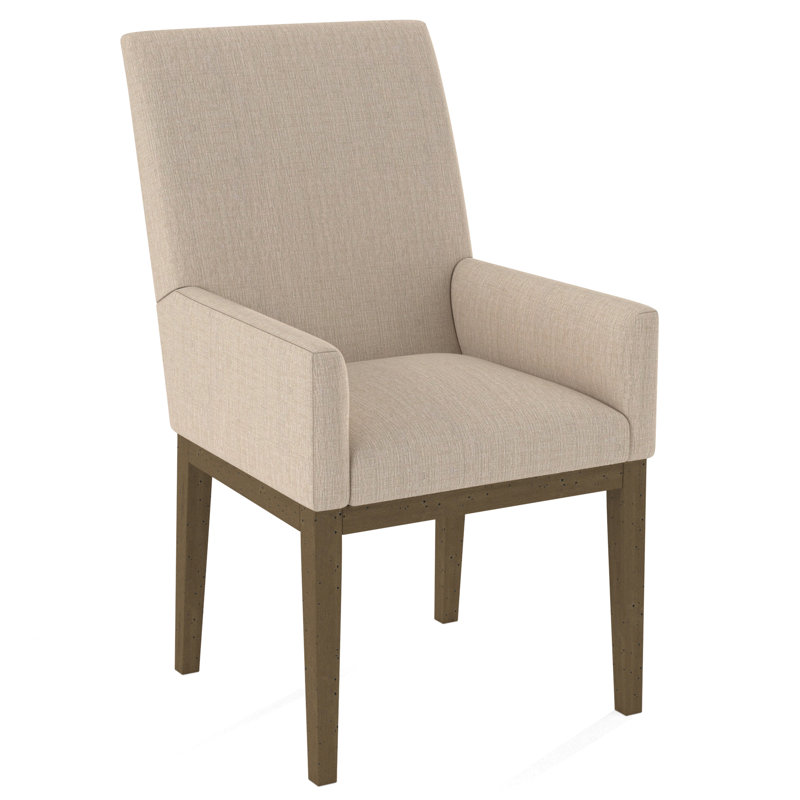 Upholstered Arm Chair, 61379-86, Pecan