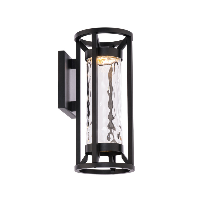 Applique murale en aluminium Roslyn, H 14 po x l 6,13 po x P 7,25 po, 13 W