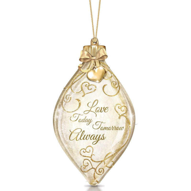 Ornement «Love Today, Tom Demain, Always»