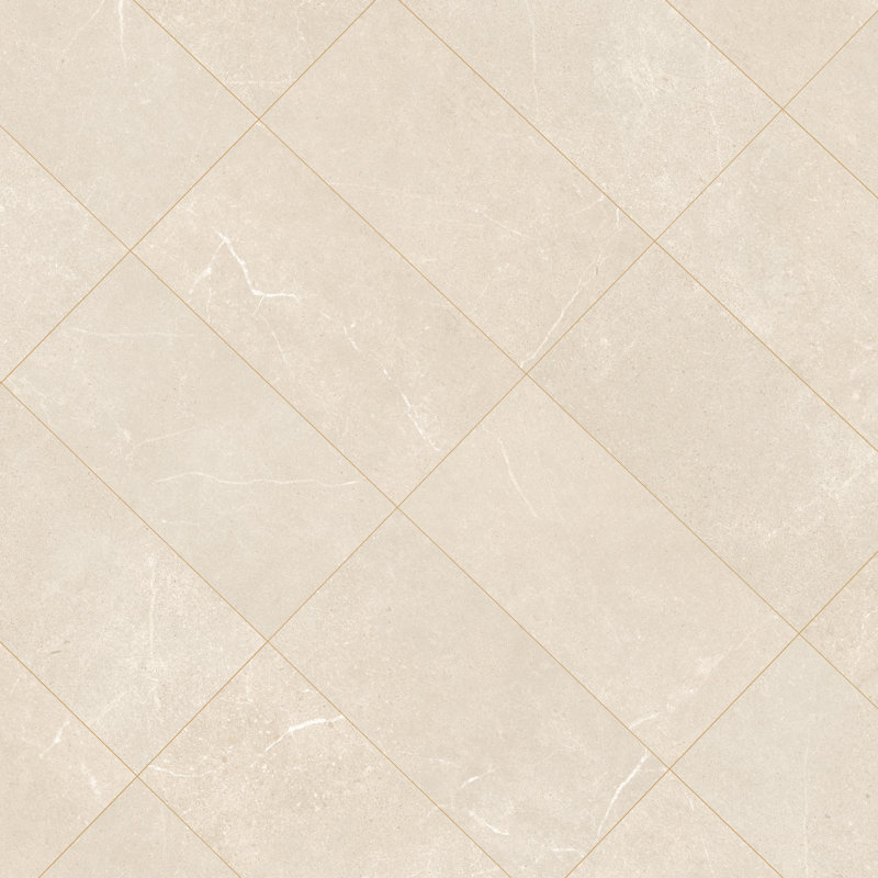 Newstone Matte 12x24 Porcelain Floor & Wall Tile (13.56 Sq. Ft./Case), Ivory