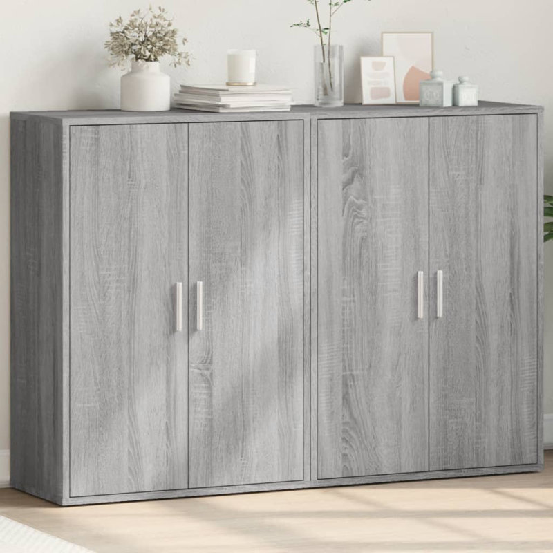 Padelea 60 cm W Sideboard, Grey Sonoma