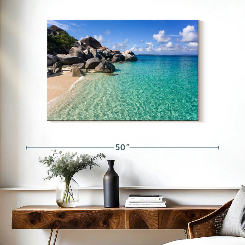 Gillard Spring Bay Beach, 26" H x 39" W
