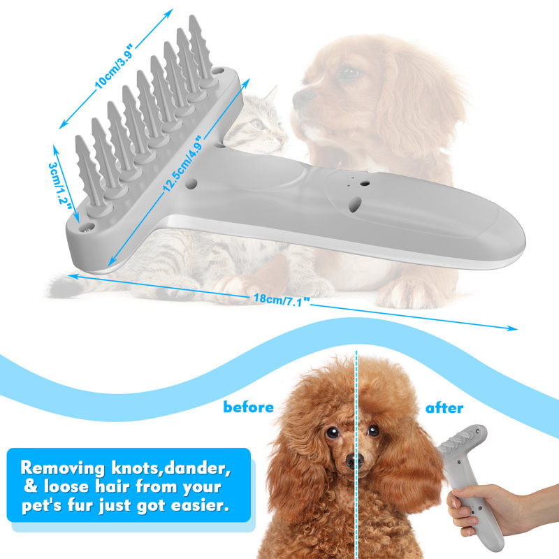 Brosse démêlant pour animaux de compagnie