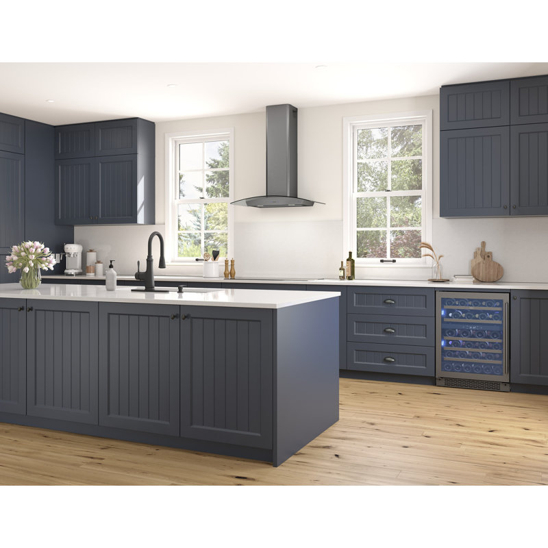 Hotte murale 36 pouces Zephyr Ravenna 600 CFM avec lumières DEL, Noir