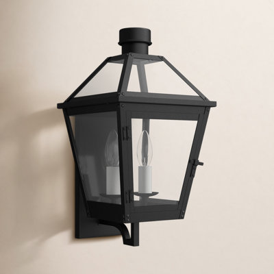 2 Light Empire Outdoor Wall Light