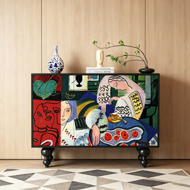 Armoire de rangement de style français