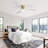 48 Inch Ceiling Fan with Light, Reversible DC Motor, Dimmable Light with Memory Function,Perfect for Bedroom, Living Room
