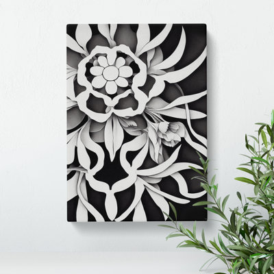 The Adventurous Flower - Wrapped Canvas Print