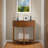 31.5'' Farmhouse Half Moon Console Table-352214864