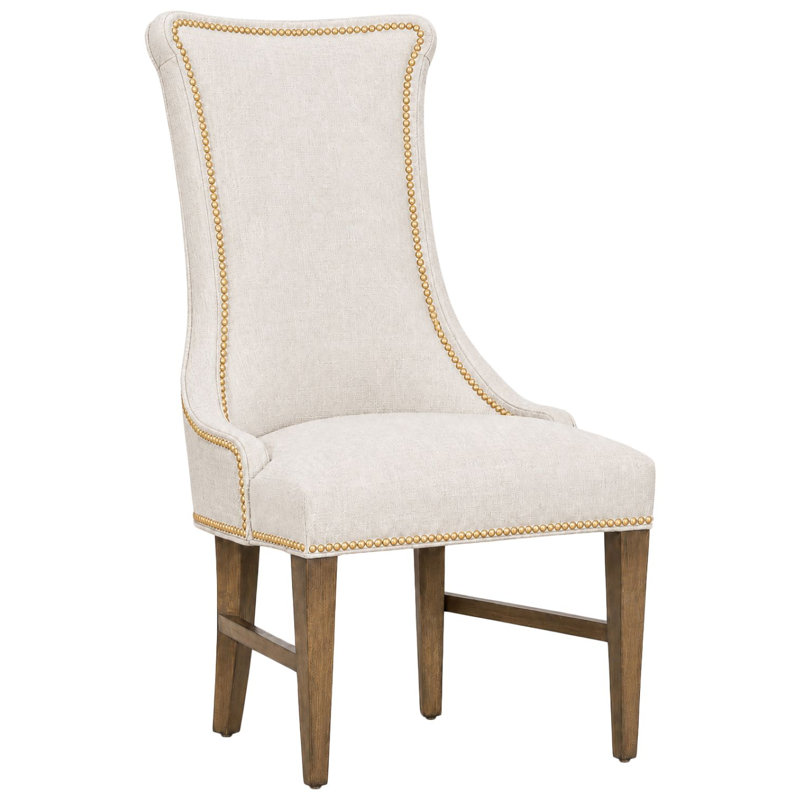 Chaise parsons Trenton, Gris anthracite, 3711 Huître