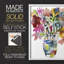 Linear Bouquet I, reproduction encadrée - bois massif-948629733-948629739