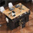 56.5" Kitchen Island with Drop Leaf, Power Outlet, and Ample Storage for Modern and Rustic Kitchens-851518255