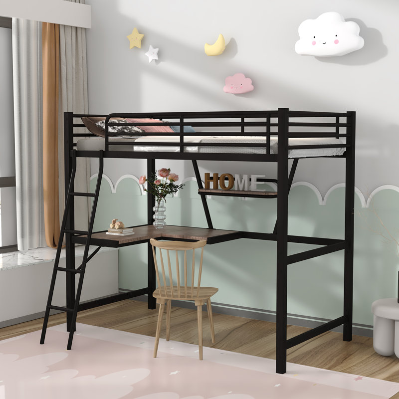 Lit pour enfant Portman, Noir