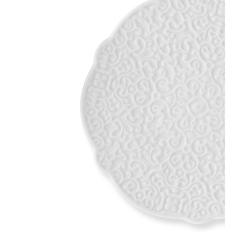 Dressed Porcelain Saucer
